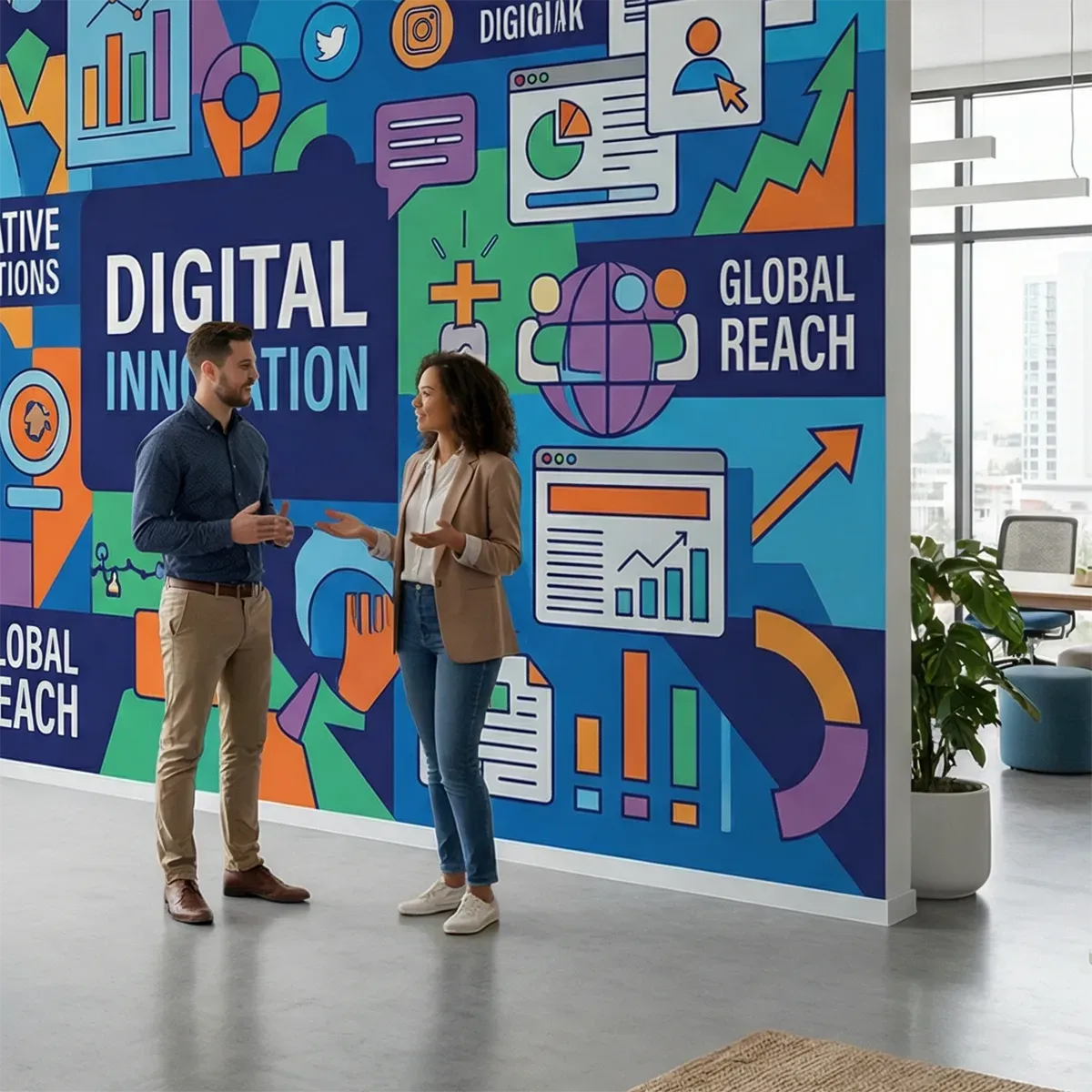 Vinilos para superficies planas