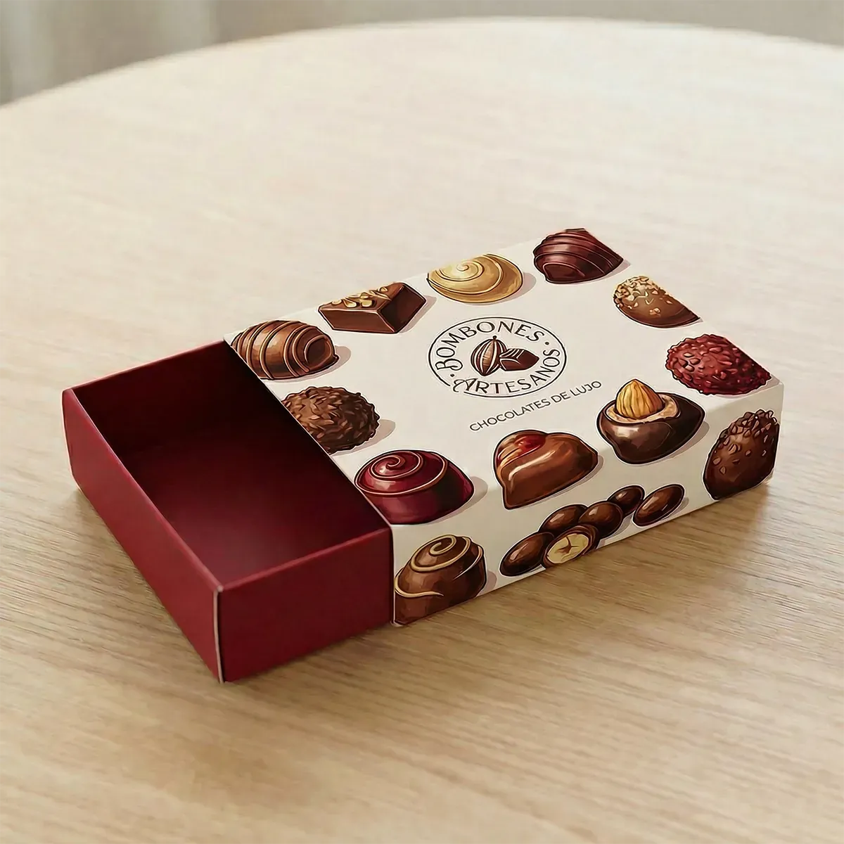 Caja cerillas (funda + cajón)